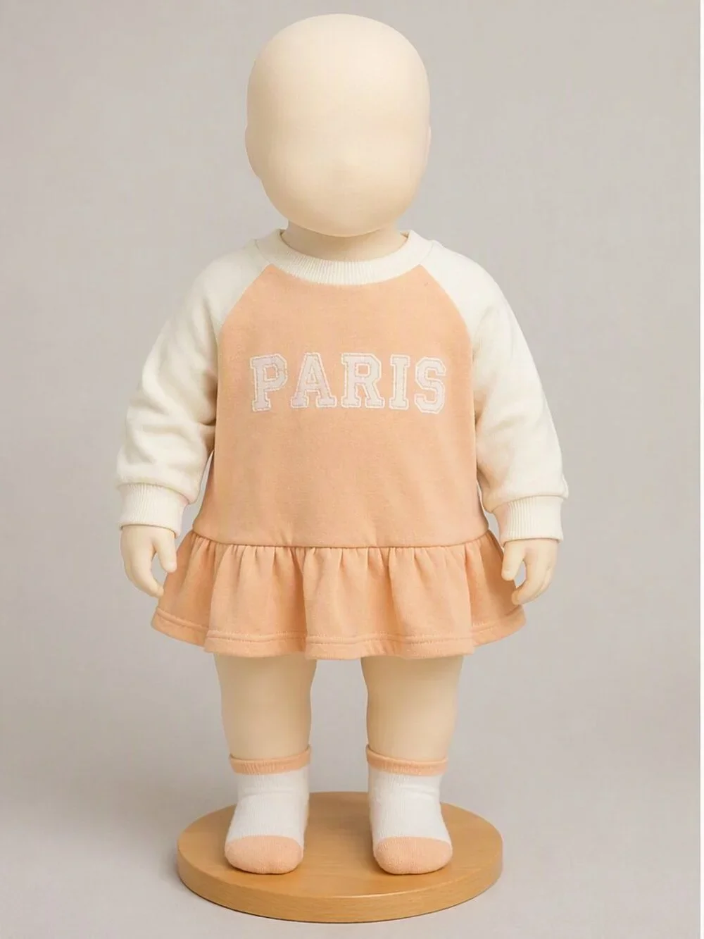✨🇫🇷 Adorable Paris Dress & Matching Socks Set – New with Tags! 🇫🇷✨